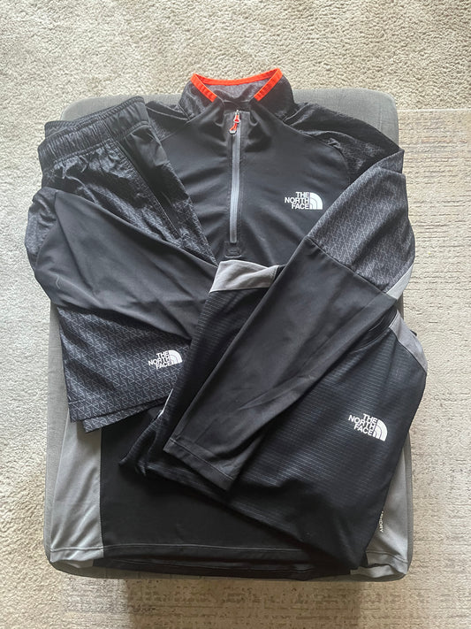 North Face Full Summer Set Black